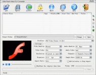 Ultra Flash Video FLV Converter screenshot